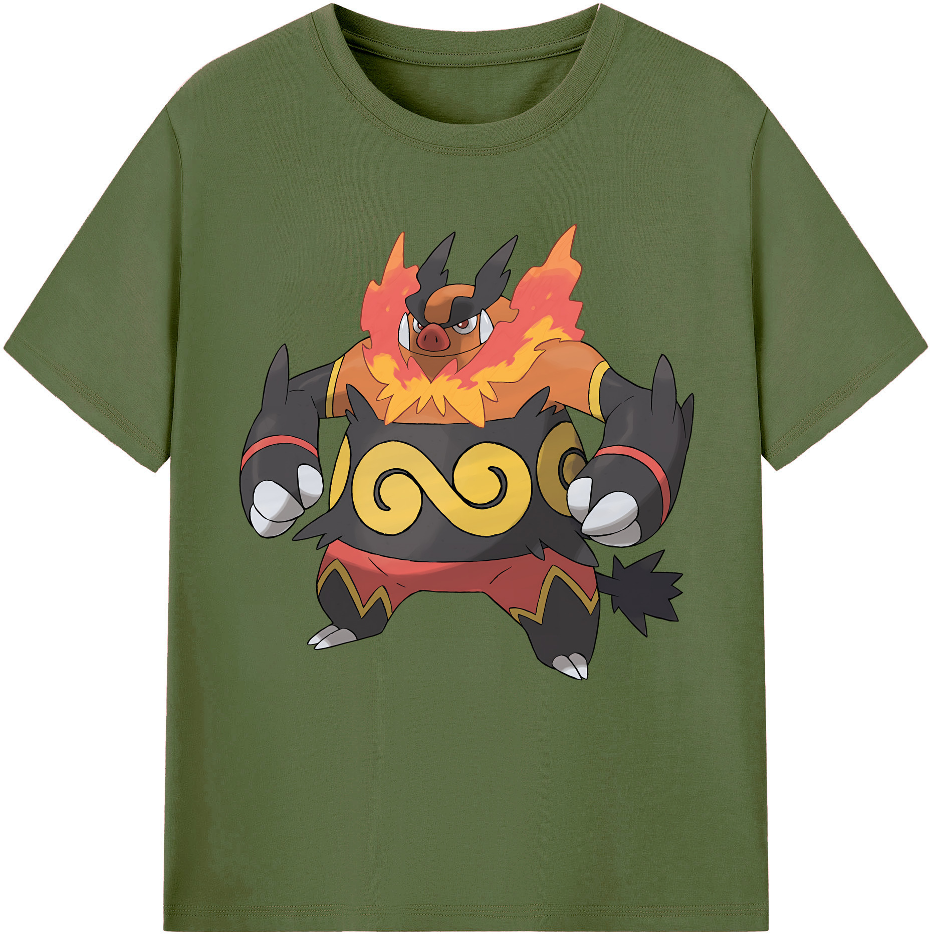 （画像用） ポケットモンスター Pokémon 綿100％半袖Tシャツ（フロントプリント）